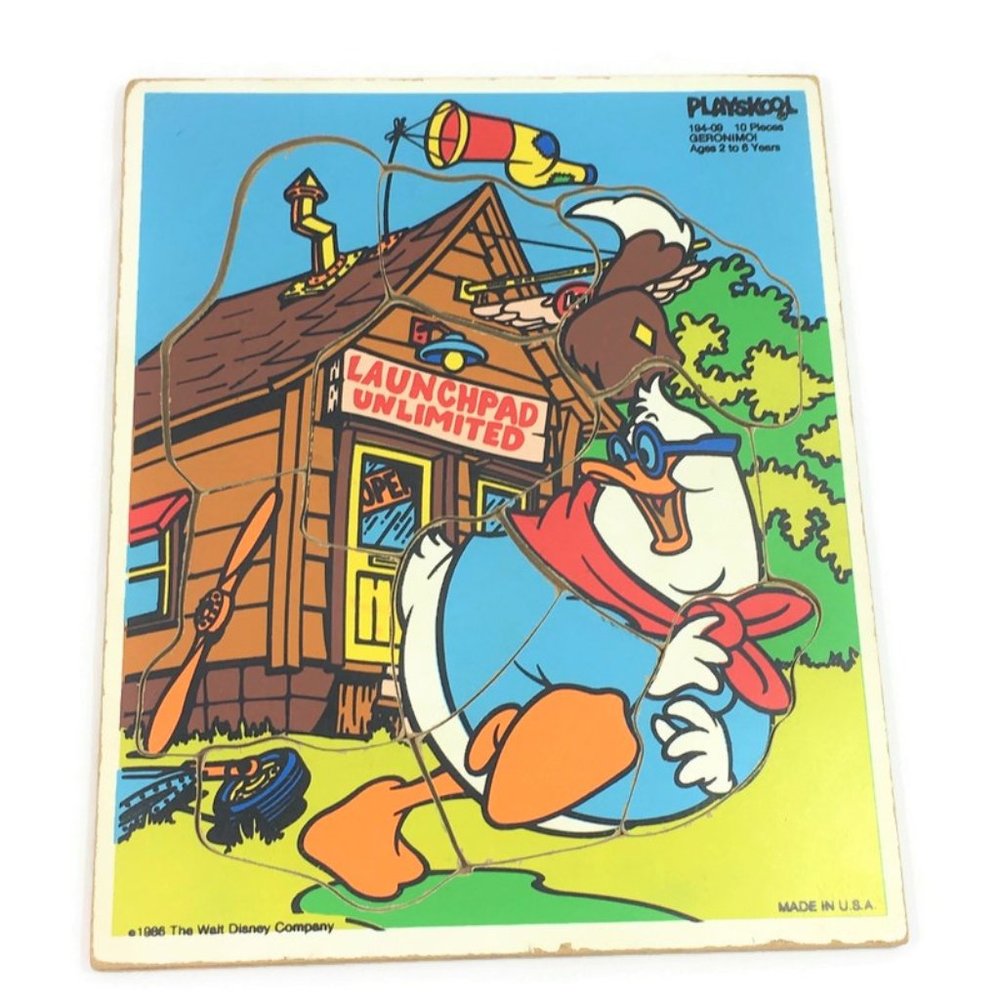 Vintage Disney Doofus Drake Puzzle Playskool